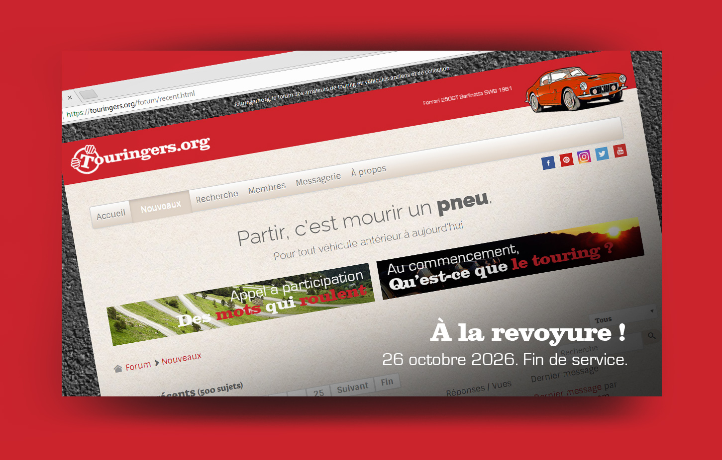 Touringers - Fin de service